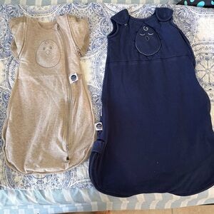 Cozy Kids Pajama Set - Beige and Navy